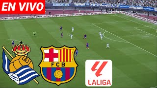 🔴LIVE Barcelona vs Real Sociedad I LALIGA 202425 I Live Streaming Full Match [upl. by Eisen494]