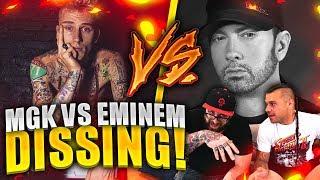 MACHINE GUN KELLY  RAP DEVIL Eminem Diss  RAP REACTION [upl. by Euphemiah]