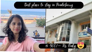 Pondicherry hotels  Cheap and best hotel in Pondicherry  Pondicherry hotels near beach [upl. by Dnalyr214]