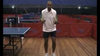 Table Tennis Footwork  The Basics [upl. by Ennaeel]