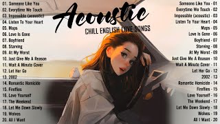 Chill English Acoustic Love Songs 2024 ♨️ Best Acoustic Songs 2024 Cover ♨️ Top Chill Acoustic Music [upl. by Keelin]