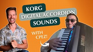 Incredible Sounds Cory Pesaturo on the KORG Fisa Suprema Digital Accordion [upl. by Remmus]