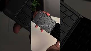 GearUP B023 Rechargeable Ultra Slim Folding Pocket Bluetooth Keyboard Whats apps 01724148863 [upl. by Asirem]