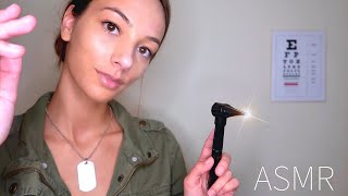 ASMR  🪖Army Medic Roleplay 🩺TINGLY Checkup and Nerve Exam [upl. by Oht]