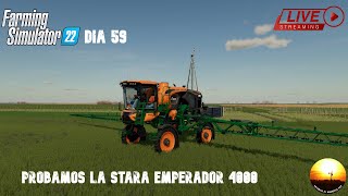 FS22 ARGENTINA HOY FERTILIZAMOS EL TRIGO CON PULBERISADOR STARA EMPERADOR 4000 [upl. by Adnalay]