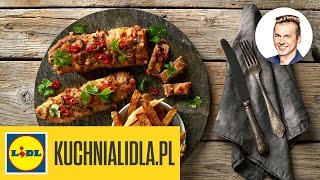 🍴 Polędwiczki w pikantnym sosie z domowymi frytkami  Karol Okrasa  Przepisy Kuchni Lidla [upl. by Reivax]