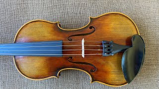 SOLD Violin 1173 POWERFUL Velvety Dark Toned Monster Guarneri Del Gesu [upl. by Winni]