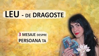 LEU Tarot  Ce nu Știi despre persoana ta Dragoste Cuplu  3 Mesaje Zodii de FOC [upl. by Ashby]