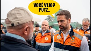 LULA NO RS FOI INCÔMODO PARA EDUARDO LEITE [upl. by Eniawed145]