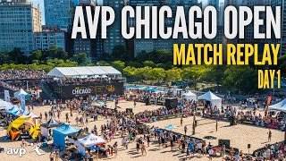 HoppeWieczorek vs BeneshPartain  2024 AVP Chicago Open  Friday  Court 1 [upl. by Feliks786]