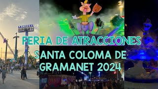 FERIA DE SANTA COLOMA DEL GRAMANET 2024 [upl. by Alyahc]