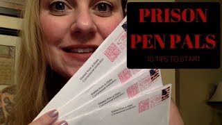 10 Tips for writing inmates and becoming a prisoners pen pal [upl. by Wolenik633]