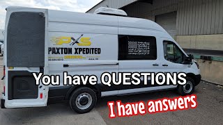 Expediting questions and answers Expediting in a van [upl. by Amelia]