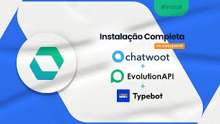 Instalação Docker CHAWOOT EVOLUTION E TYPEBOT no EasyPanel  HubConnect [upl. by Igiul]