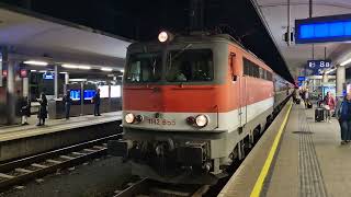 Abfahrt des SonderSchnellzug 17376 am 27102023 in Linz Hbf [upl. by Ilaire]