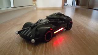 STAR WARS DARTH VADER CAR RCHOT WHEELS [upl. by Elacsap614]