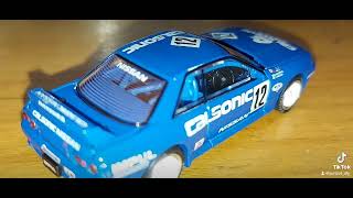 POPRACE 164 PR64  NISSAN GTR R32 CALSONIC JTC 1990 [upl. by Lally361]