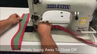 SMA K6 Industrial Walking Foot Sewing Machine with Reverse by Sewing Machines Australia SMA [upl. by Arimat]