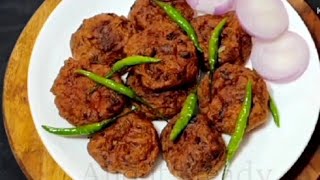 jhinga machli bada recipe  watch till the end for the full recipe [upl. by Merrile]