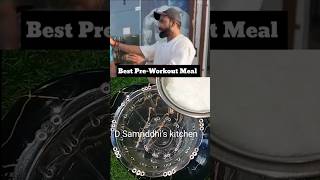 Viral Fitness Coach Nitesh Sonis Recipe preworkout mealshortsfoodniteshsonibreakfast fitness [upl. by Nolyaw]