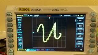 My new Oscilloscope Rigol DS1054Z with Oscilloscope Music [upl. by Forward]