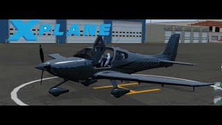 x plane 11 sr 22 startup amptakeoffamplanding [upl. by Shakti318]