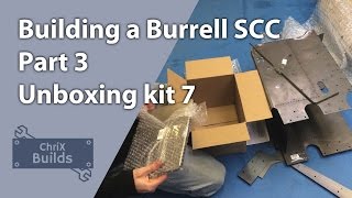 Building a 4quot Burrell SCC steam traction engine  Part 3 unboxing kit 7 [upl. by Nahraf]