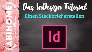 Abizeitung  Abibuch InDesign Tutorial quotEinen Steckbrief erstellenquot  Teil 08 [upl. by Asira686]