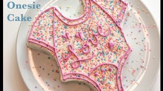 Fun amp Easy Onesie Cake [upl. by Nitsir]