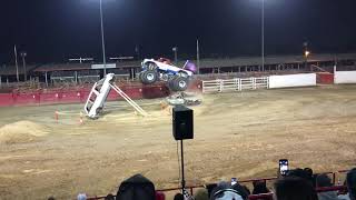 Monster Trucks Cyclops BakersfieldCA Kern County Fair Grounds 2018 [upl. by Hudson]