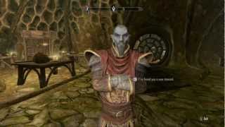 Skyrim Dragonborn DLC Pt24 The reluctant Steward Quest [upl. by Bonney]