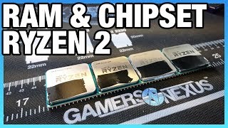 Ryzen 2 PreTest X370 amp X470 Memory Scaling on R7 2700X 1700X [upl. by Ahsilla]