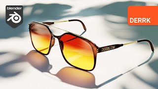 Product Design in Blender Sunglasses [upl. by Valdas1]