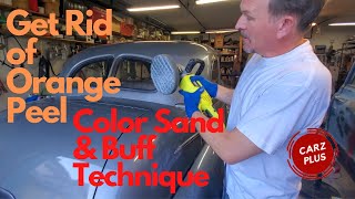 How to Sand and Buff Clear Coat  3M Sand amp Polish System [upl. by Lowrance]