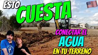 CUANTO CUESTA CONECTAR el AGUA en un TERRENO en ZONA RURAL  el COSTO de un MEDIDOR de AGUA [upl. by Negroj226]