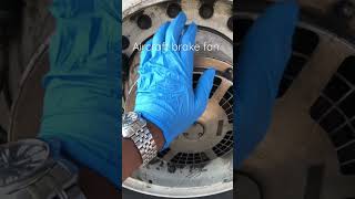 Aircraft brake fan aircraft aircraftengineer aviation shorts airbus a320 flight brakes [upl. by Llyrehc]