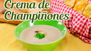 COMO HACER CREMA DE CHAMPIÑONES 🍵🍄 Recién Cocinados [upl. by Burnsed]