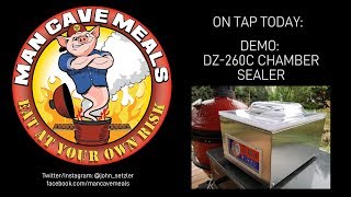 Man Cave Demo DZ260C Chamber Sealer [upl. by Anitap]