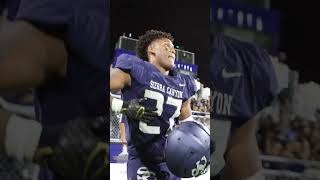 Whose sideline is more lit than Sierra Canyons 🏈🕺🎶 highschoolfootball celebrations [upl. by Enilorak]