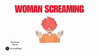 Woman Screaming Sound Effect  Free Download Copyright Free [upl. by Nav]