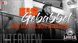 Trainingsinterview mit FranzDavid Fritzmeier  Löwen Frankfurt [upl. by Peterus]