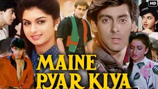 Maine pyar Kiya full movie hd  Bhagyashree  Salman Khan  Alok Nath  Facts amp review [upl. by Fagin494]