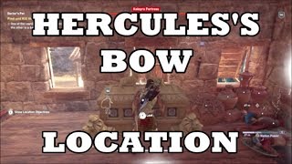 Assassins Creed Odyssey  Herakless Legendary Bow Location [upl. by Bealle]