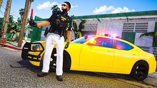 Cop Patrolling LA Hoods in GTA 5 RP [upl. by Omle215]