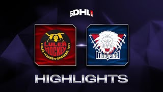 Luleå HockeyMSSK vs Linköping HC  Game Highlights [upl. by Mw]