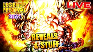 🔴 REVEALS amp STUFF LEGENDS FESTIVAL partie 2  Le PREMIER tag Ultra  GOKU BADDACK arrive [upl. by Emoreg]