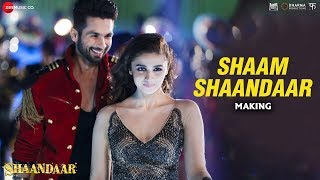 Shaam Shaandaar  Making  Shaandaar  Shahid Kapoor amp Alia Bhatt  Amit Trivedi [upl. by Rocker454]