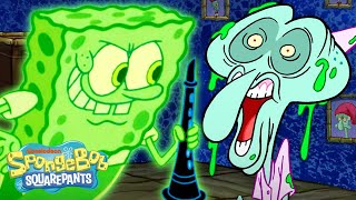 60 Minutes of TRICKS 🎃  SpongeBob [upl. by Hermina]