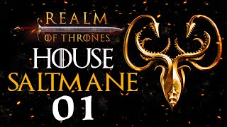 RISE OF THE IRONBORN Realm of Thrones Mod  House Saltmane  Mount amp Blade II Bannerlord 1 [upl. by Stelu]