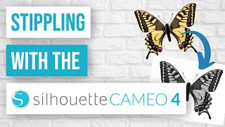 ✨ Introduction to Stippling with Silhouette Cameo [upl. by Assenaj]